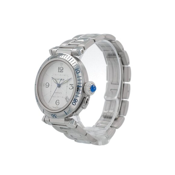 Cartier Pasha 2378 40mm Silver Arabic Dial - Picture 3 of 10